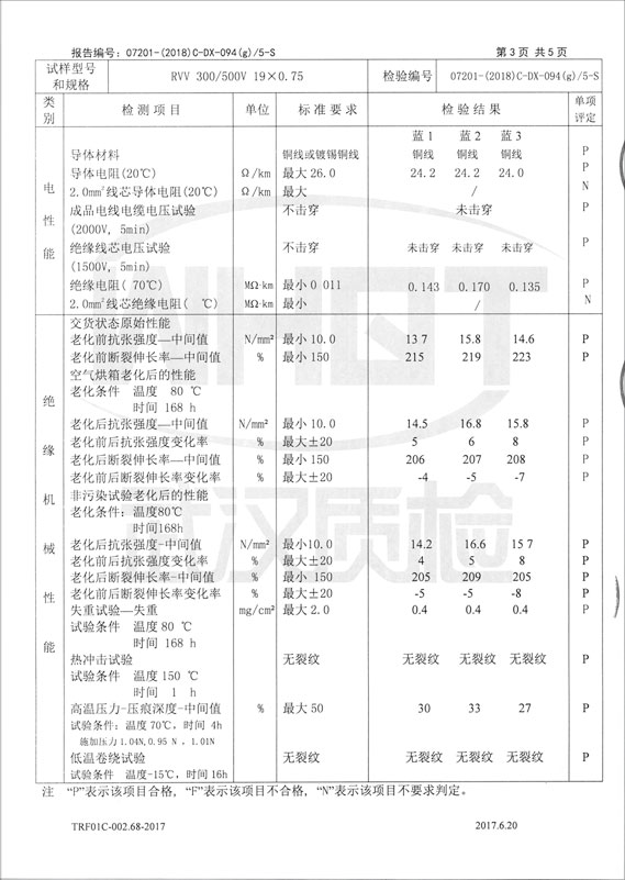 檢驗(yàn)報(bào)告